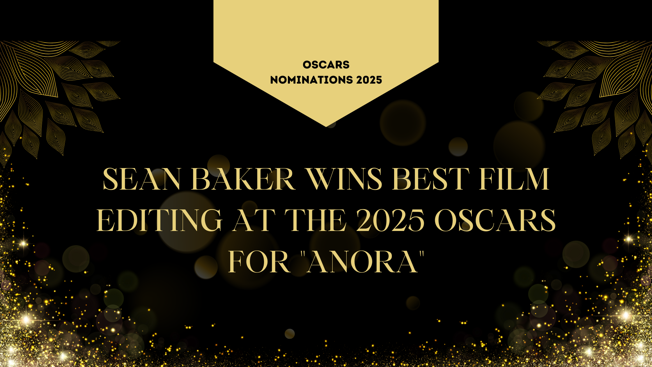 Sean Baker Wins Best Film Editing at the 2025 Oscars for “Anora”